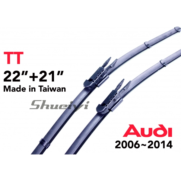 AUDI TT｜專用軟骨雨刷 2006~2015 (8J3/MK2)