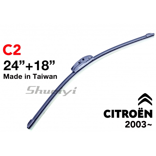 CITROEN C2｜專用軟骨雨刷 2003~