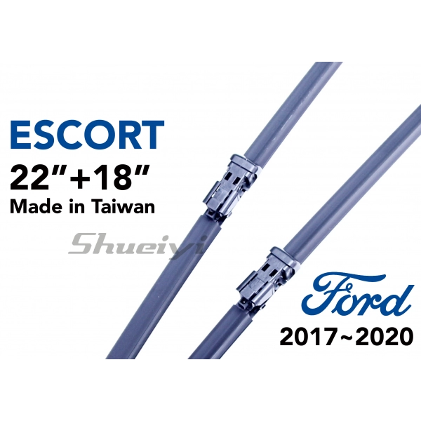 FORD ESCORT｜專用軟骨雨刷 2017~2019