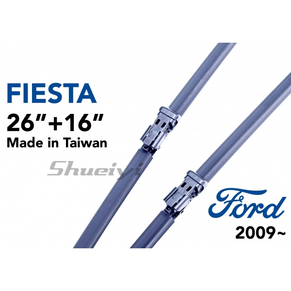 FORD FIESTA｜專用軟骨雨刷 2009.09~ (MK7)