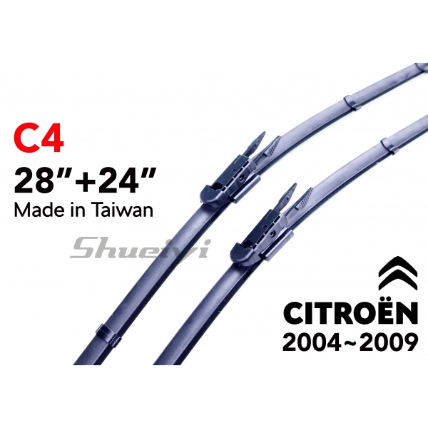 CITROEN C4｜專用軟骨雨刷 2004~2009