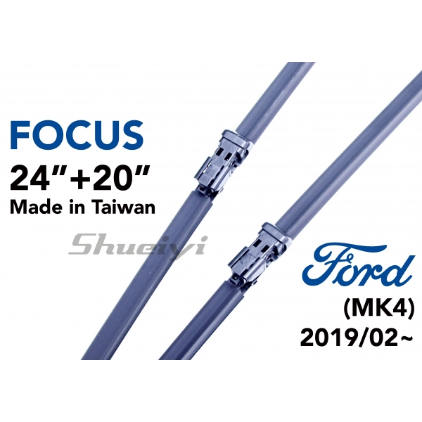 FORD FOCUS｜專用軟骨雨刷 2019.02~ (MK4)