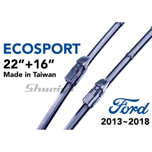 FORD ECOSPORT｜專用軟骨雨刷 2013~2018.05