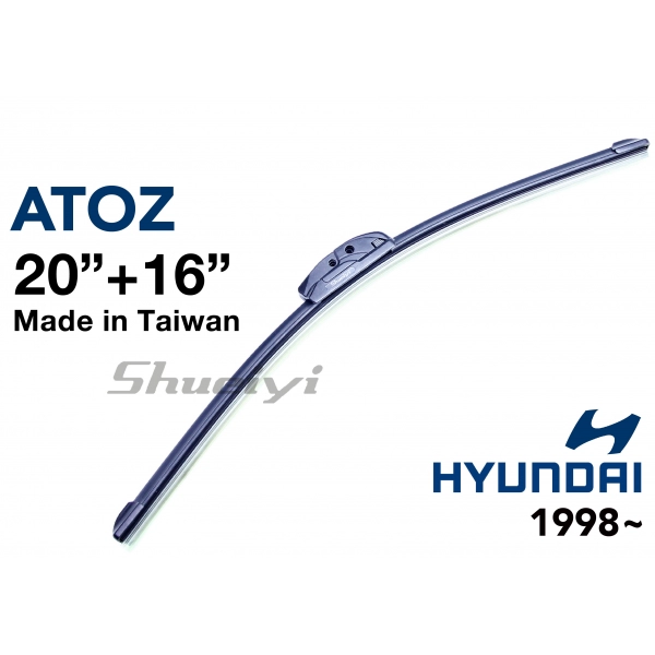 HYUNDAI ATOZ｜專用軟骨雨刷 1998~