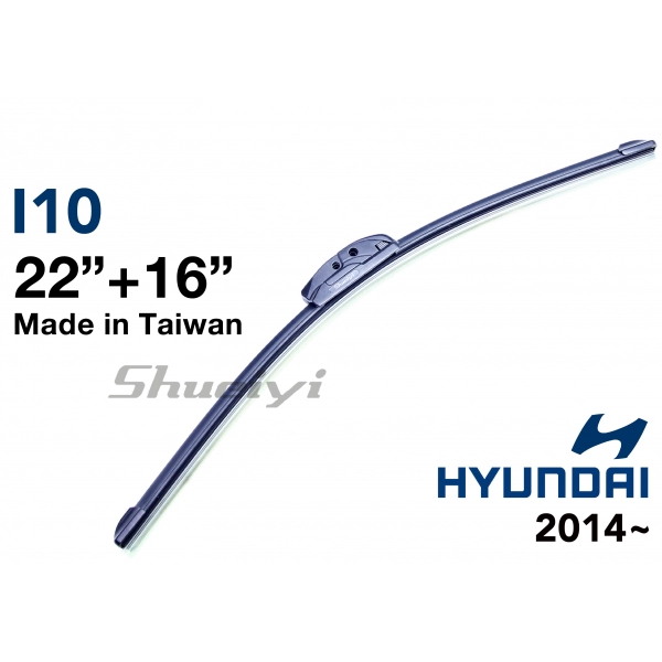 HYUNDAI i10｜專用軟骨雨刷 2014~