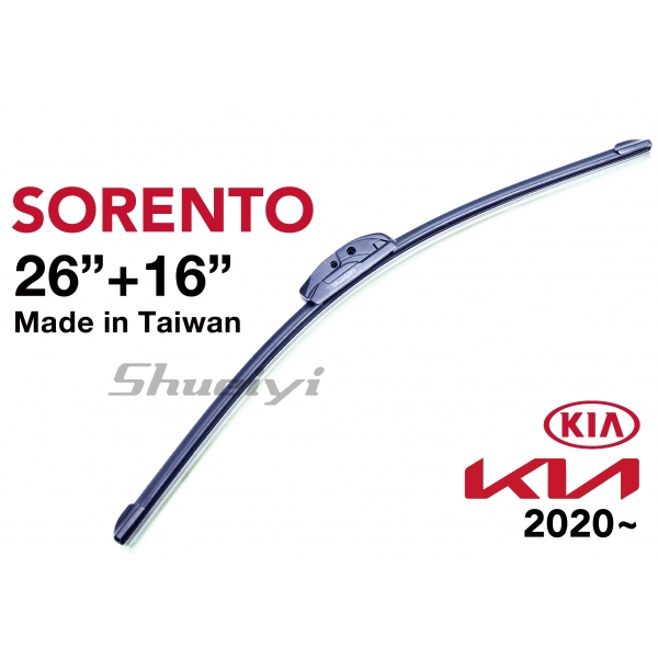 KIA SORENTO｜專用軟骨雨刷 2020.11~ (4代)