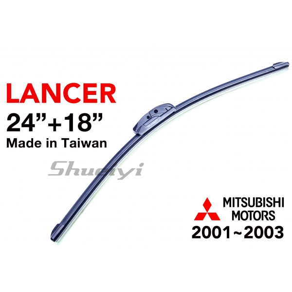 MITSUBISHI LANCER VIRAGE｜專用軟骨雨刷 2001~2003