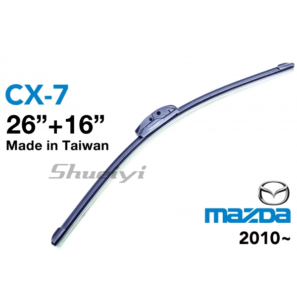 MAZDA CX-7｜專用軟骨雨刷 2010~
