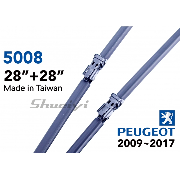 PEUGEOT 5008｜專用軟骨雨刷 2009~2017