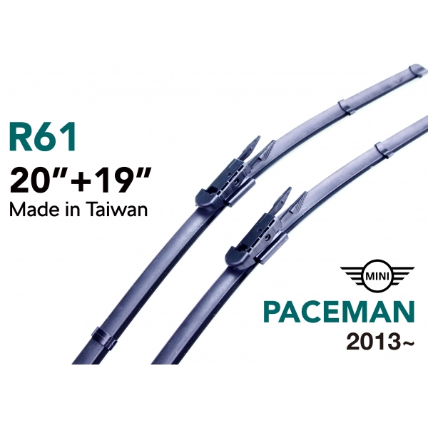 MINI PACEMAN｜專用軟骨雨刷 2013~ (R61)
