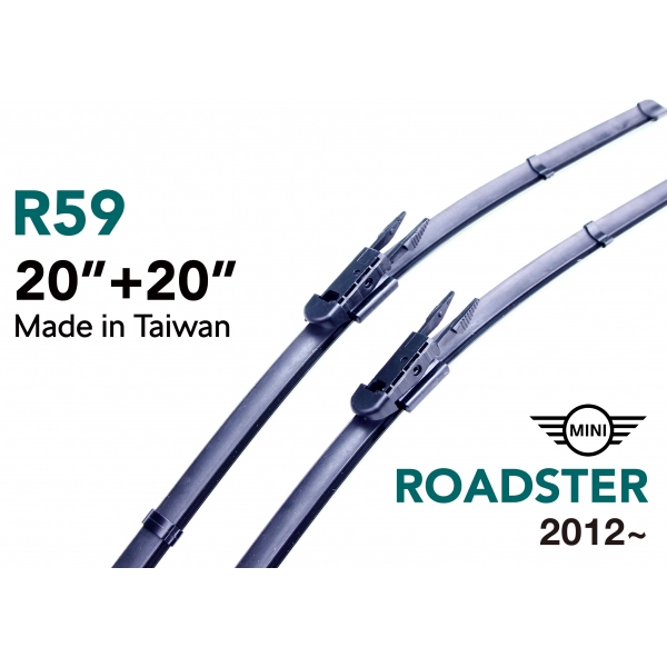 MINI ROADSTER｜專用軟骨雨刷 2012~ (R59)