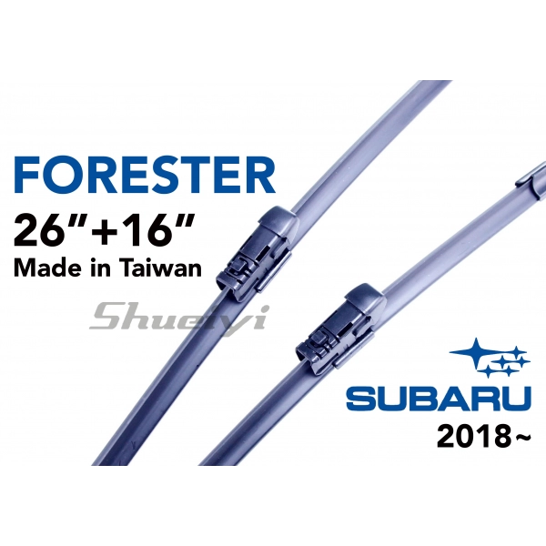 SUBARU FORESTER｜專用軟骨雨刷 2018.08~ (5代)