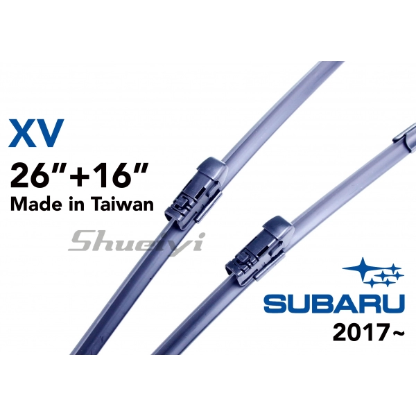 SUBARU XV｜專用軟骨雨刷 2017.06~