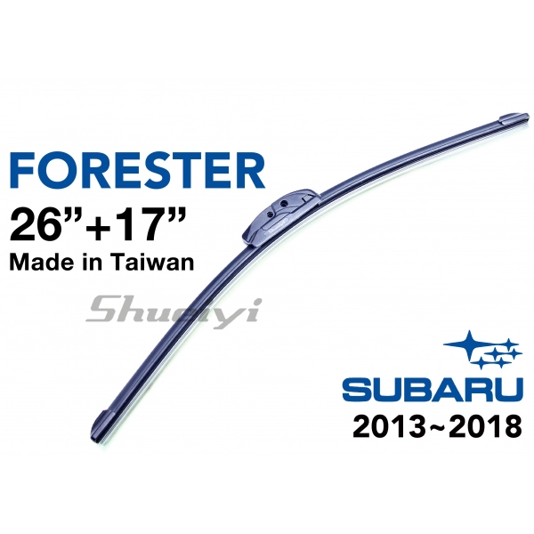 SUBARU FORESTER｜專用軟骨雨刷 2013~2018 (4代)