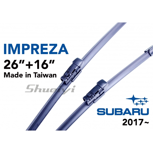 SUBARU IMPREZA｜專用軟骨雨刷 2017~ (5代)