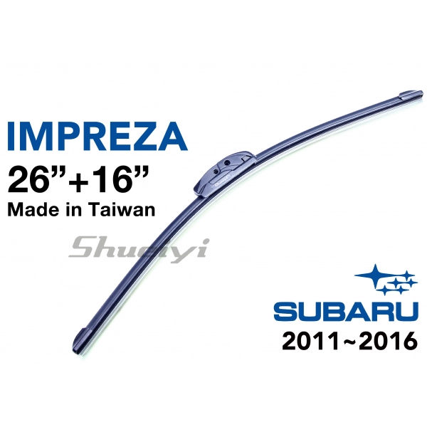 SUBARU IMPREZA｜專用軟骨雨刷 2011~2016 (4代)