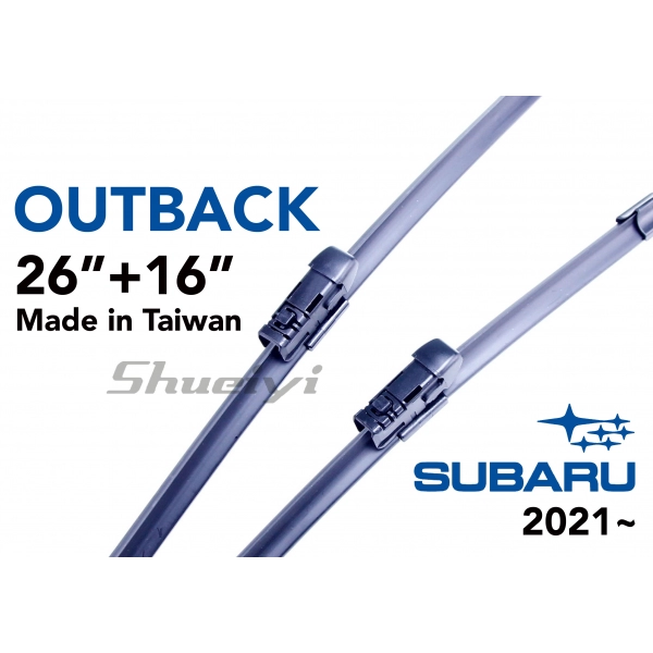 SUBARU OUTBACK｜專用軟骨雨刷 2021.04~ (6代)