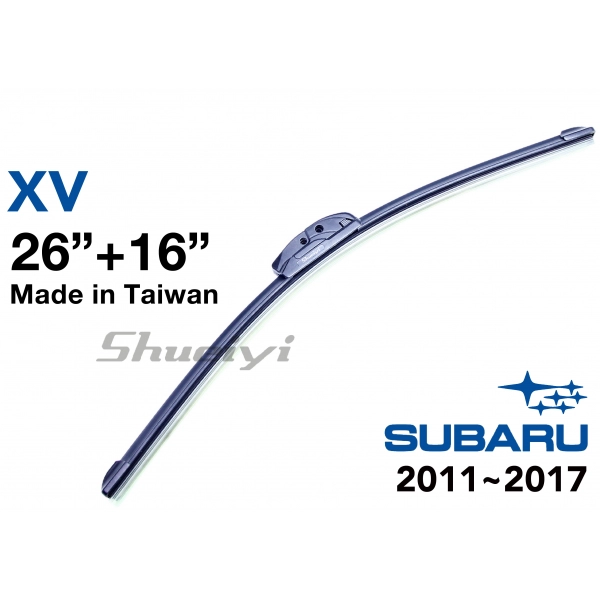 SUBARU XV｜專用軟骨雨刷 2011~2017.05
