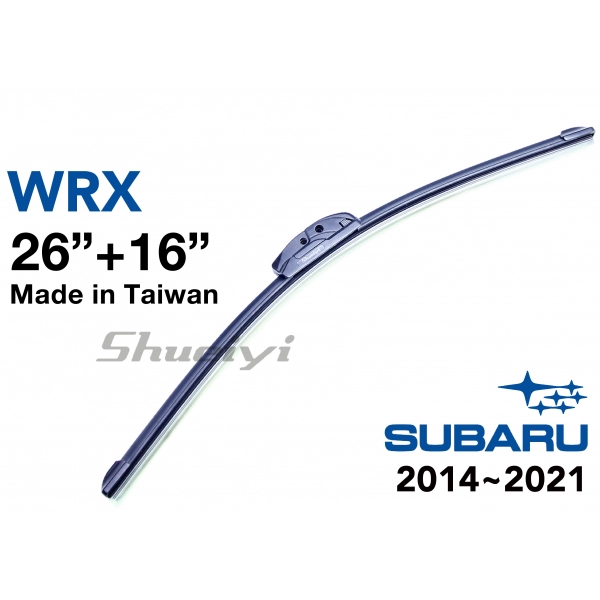 SUBARU WRX｜專用軟骨雨刷 2014~2021.08