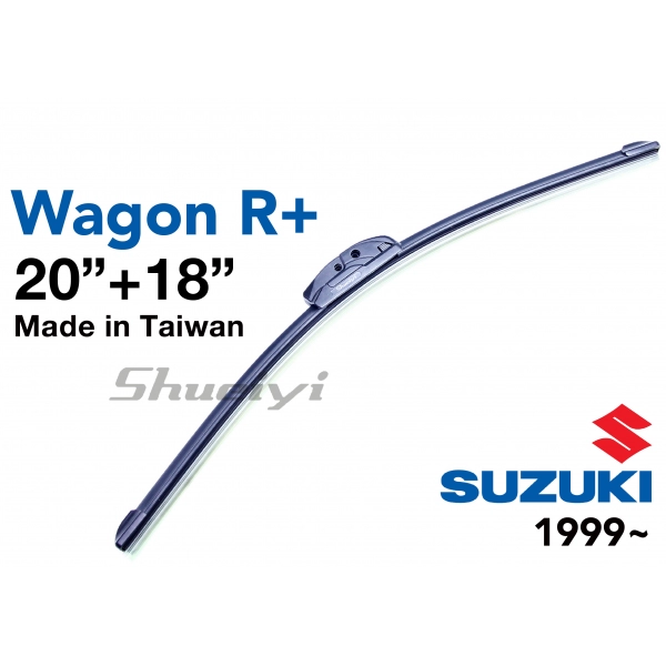 SUZUKI WAGON R+｜專用軟骨雨刷 1999~