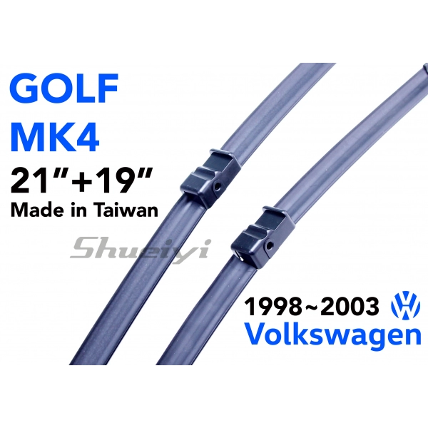 VW GOLF MK4｜專用軟骨雨刷 1998~2003