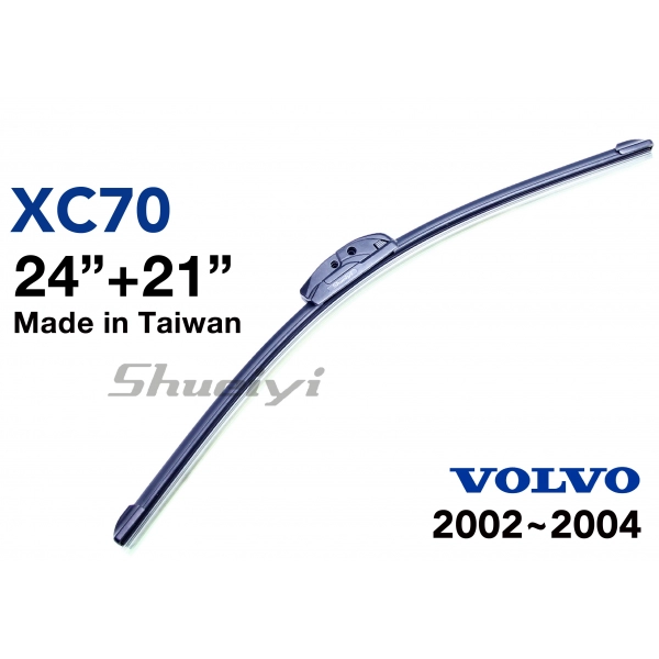 VOLVO XC70｜專用軟骨雨刷 2002~2004
