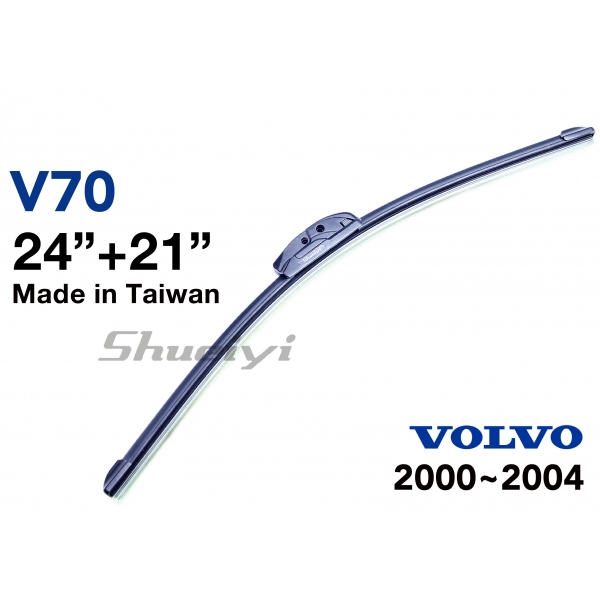VOLVO V70｜專用軟骨雨刷 2000~2004