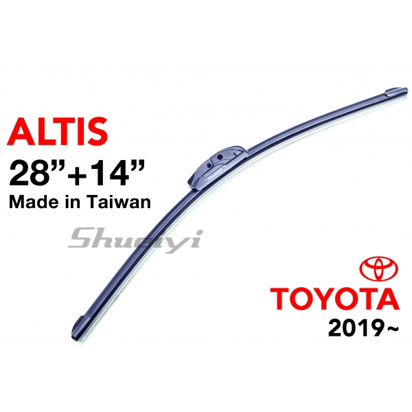 TOYOTA ALTIS｜專用軟骨雨刷 2019.03~ (12代)
