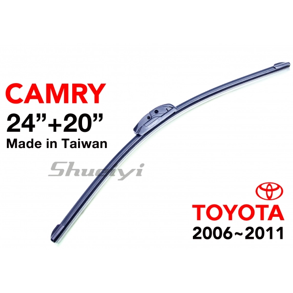 TOYOTA CAMRY｜專用軟骨雨刷 2006.05~2011 (6代)