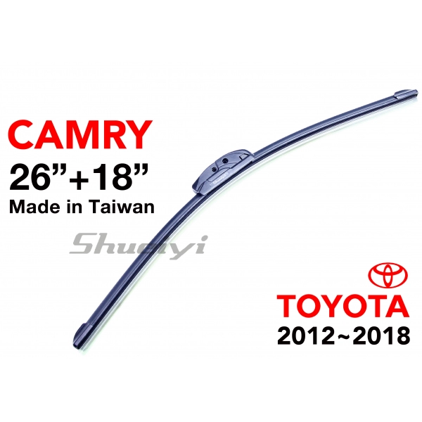 TOYOTA CAMRY｜專用軟骨雨刷 2012~2018.10 (7代)