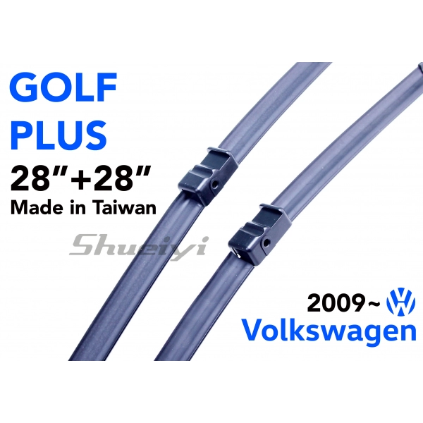 VW GOLF PLUS｜專用軟骨雨刷 2009~
