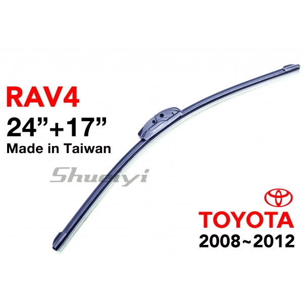 TOYOTA RAV4｜專用軟骨雨刷 2008~2012 (3代)