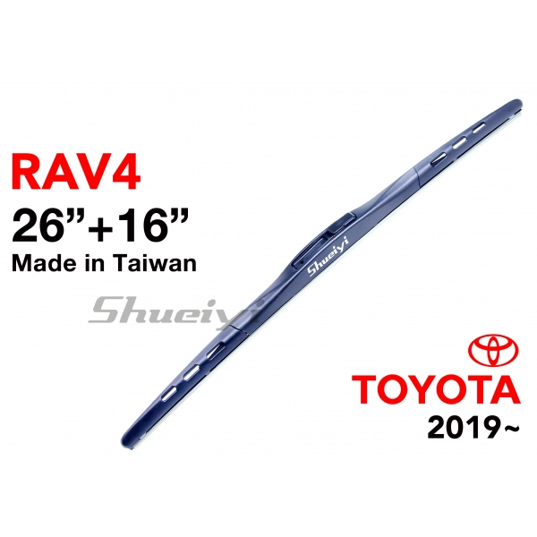 TOYOTA RAV4｜專用軟骨雨刷 2019.03~ (5代)