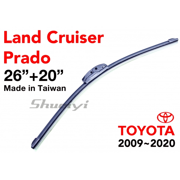 TOYOTA LAND CRUISER PRADO｜專用軟骨雨刷 2009~2020
