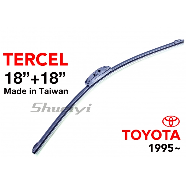 TOYOTA TERCEL｜專用軟骨雨刷 1995~
