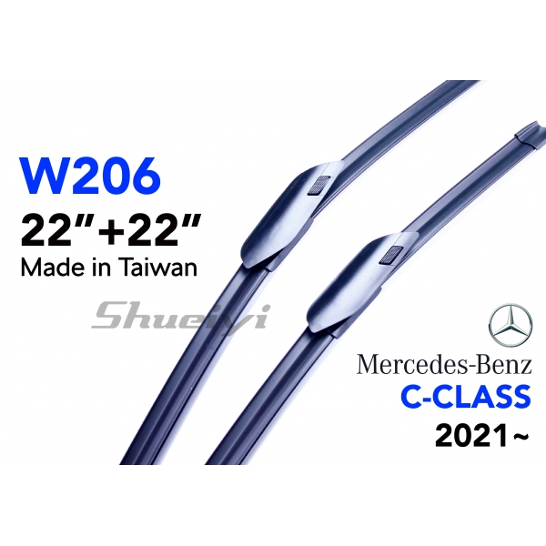 BENZ C-CLASS W206｜專用軟骨雨刷 2021.09~